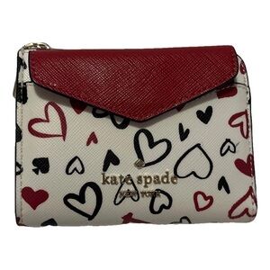 Kate Spade Red and White Heart Print Women's Bag